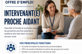 Offre emploi - Intervenant(e) proche aidant