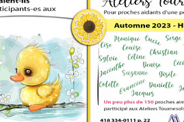 Six session d'Ateliers Tournesols et plus de 150 personnes rejointes !